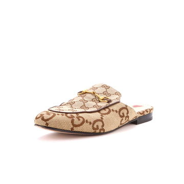 Gucci Women's Princetown Mules GG Canvas