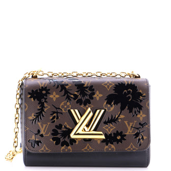 Louis Vuitton Twist Handbag Limited Edition Blossom Monogram Canvas MM