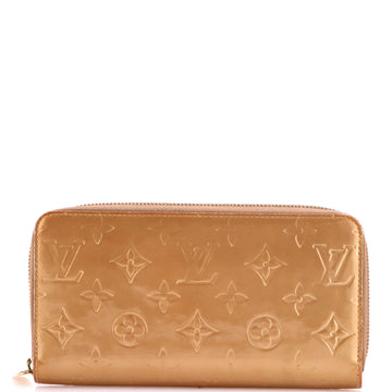 Louis Vuitton Zippy Wallet Limited Edition Metallic Monogram Vernis