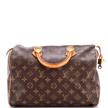 Louis Vuitton Speedy Handbag Monogram Canvas 30