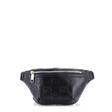 Gucci Belt Bag GG Embossed Perforated Leather Small