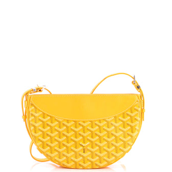 Goyard Hirondelle Shoulder Bag Coated Canvas and Leather