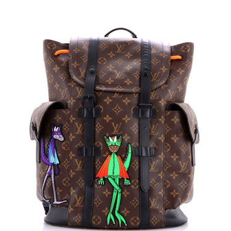 Louis Vuitton Christopher Backpack Monogram Canvas with LV Friends Patch PM
