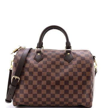 Louis Vuitton Speedy Bandouliere Bag Damier 30