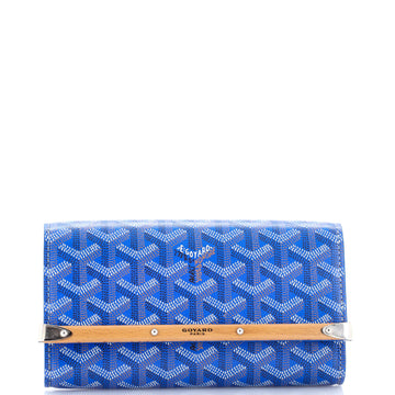 Goyard Monte Carlo Clutch Coated Canvas Mini