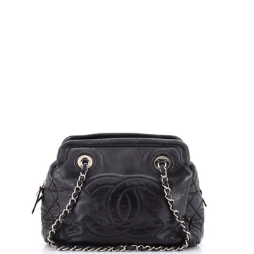 Chanel CC Frame Tote Calfskin Large