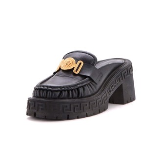 Versace Women's Medusa Biggie Mule Loafers Leather