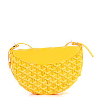 Goyard Hirondelle Shoulder Bag Coated Canvas and Leather