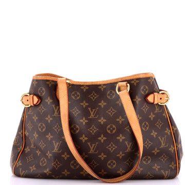 Louis Vuitton Batignolles Handbag Monogram Canvas Horizontal