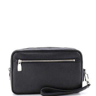 Louis Vuitton Kasai Clutch Taiga Leather