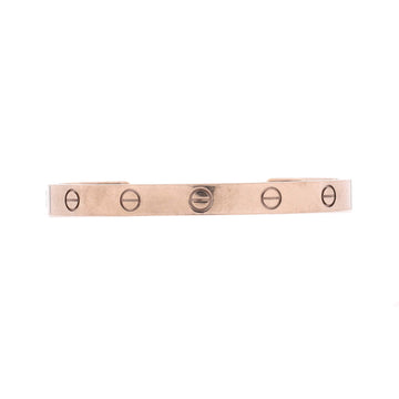 Cartier Love Cuff Bracelet 18K White Gold