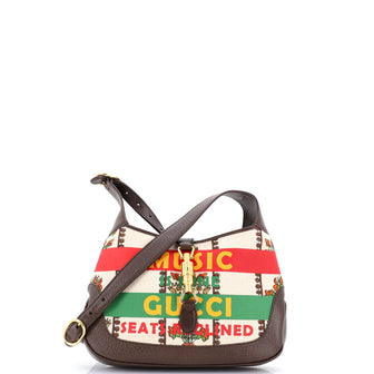 Gucci 100 Jackie 1961 Hobo Limited Edition Canvas Small