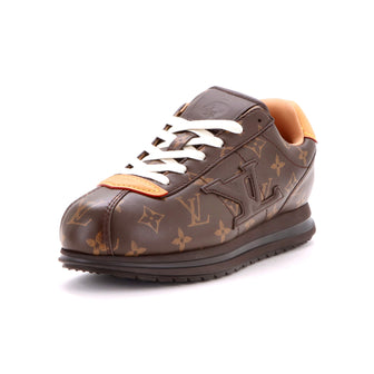 Louis Vuitton Men's LV Buttersoft Sneakers Monogram Printed Leather