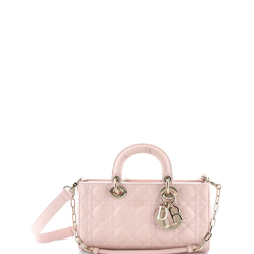 Christian Dior Lady D-Joy Bag Cannage Quilt Lambskin Medium