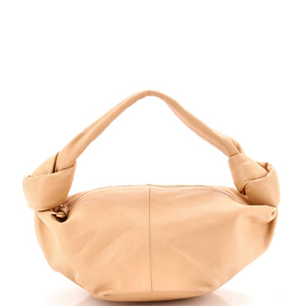Bottega Veneta Double Knot Hobo Leather Teen