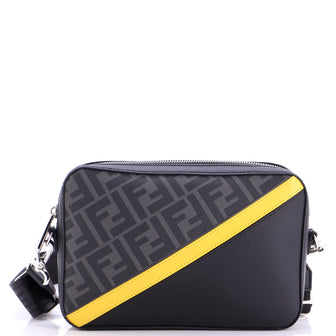 Fendi Camera Case Bag Zucca Coated Canvas and Leather Small