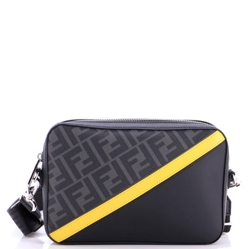 Fendi Camera Case Bag Zucca Coated Canvas and Leather Small