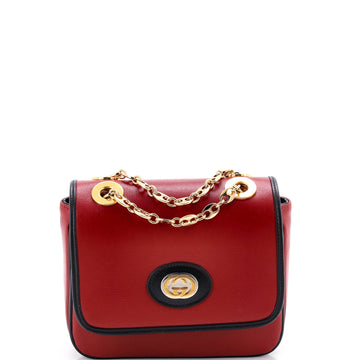 Gucci Marina Chain Flap Bag Leather Mini