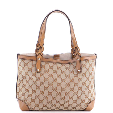 Gucci Craft Tote GG Canvas with Leather Small