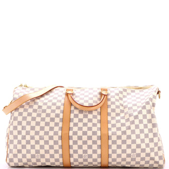 Louis Vuitton Keepall Bandouliere Bag Damier 55