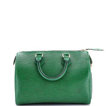 Louis Vuitton Speedy Handbag Epi Leather 25