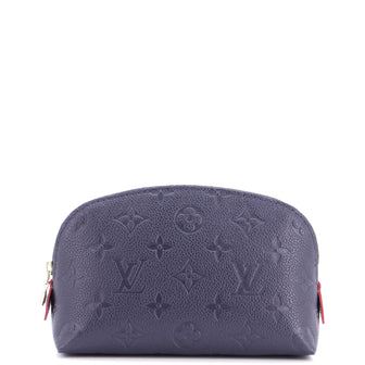 Louis Vuitton Cosmetic Pouch Monogram Empreinte Leather