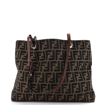 Fendi Vintage Open Tote Zucca Canvas Large