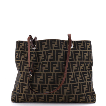 Fendi Vintage Open Tote Zucca Canvas Large