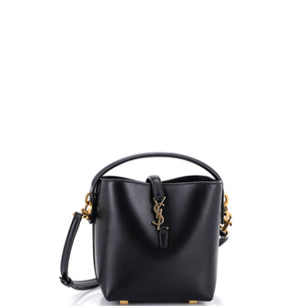 Saint Laurent Le 37 Bucket Bag Leather Mini
