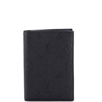Louis Vuitton Passport Cover Monogram Empreinte Leather