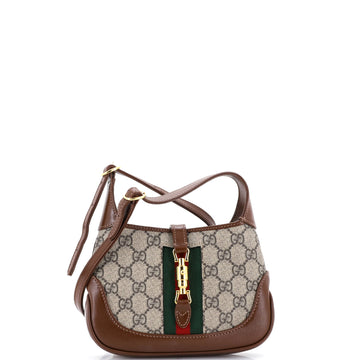 Gucci Jackie 1961 Hobo GG Coated Canvas Mini