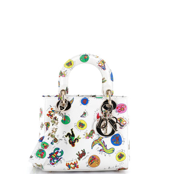 Christian Dior My ABCDior Lady Dior Bag Printed Leather Small