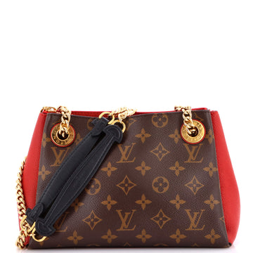Louis Vuitton Surene Handbag Monogram Canvas with Leather BB