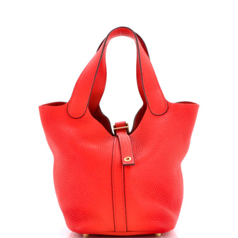 Hermes Picotin Lock Bag Clemence PM
