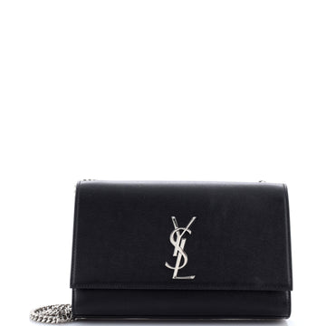 Saint Laurent Classic Monogram Crossbody Bag Grainy Leather Medium