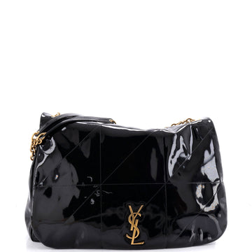 Saint Laurent Jamie 4.3 Shoulder Bag Quilted Patent Large