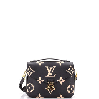 Louis Vuitton Pochette Metis Bicolor Monogram Empreinte Giant