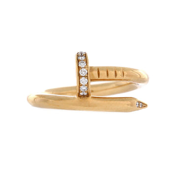 Cartier Juste un Clou Ring 18K Yellow Gold and Diamonds