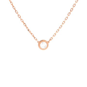 Cartier Cartier D'Amour Pendant Necklace 18K Rose Gold with Diamond Large