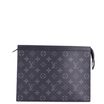 Louis Vuitton Pochette Voyage Monogram Eclipse Canvas MM