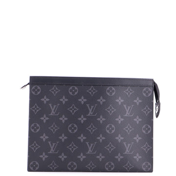 Louis Vuitton Pochette Voyage Monogram Eclipse Canvas MM