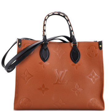 Louis Vuitton OnTheGo Tote Wild at Heart Monogram Empreinte Giant MM