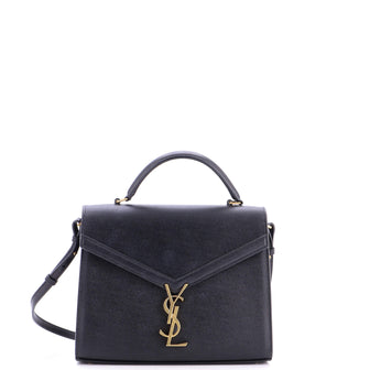 Saint Laurent Cassandra Top Handle Bag Leather Medium
