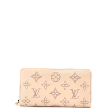 Louis Vuitton Zippy Wallet Monogram Broderie Anglaise Embroidered Leather
