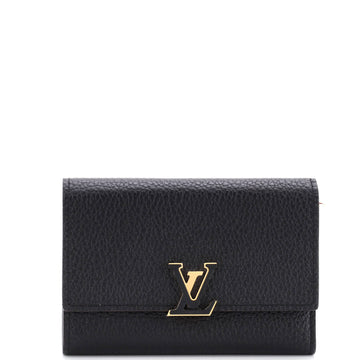 Louis Vuitton Capucines Wallet Leather Compact