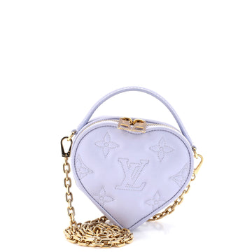 Louis Vuitton Pop My Heart Pouch Bag Bubblegram Leather