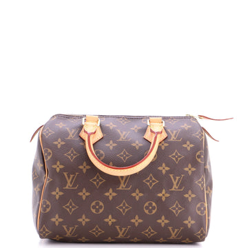 Louis Vuitton Speedy Handbag Monogram Canvas 25