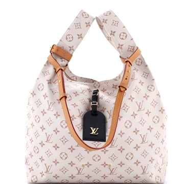 Louis Vuitton Atlantis Handbag Monogram Dune Canvas GM