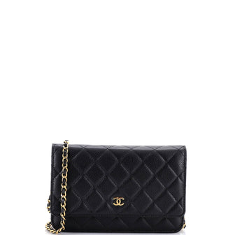 Chanel Wallet on Chain Quilted Caviar