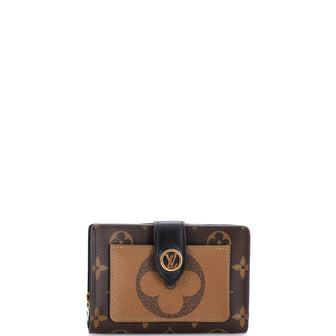 Louis Vuitton Juliette Wallet Reverse Monogram Canvas